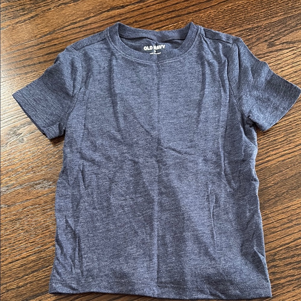 Old Navy Blue Short Sleeve Tee Classic Crew Neck